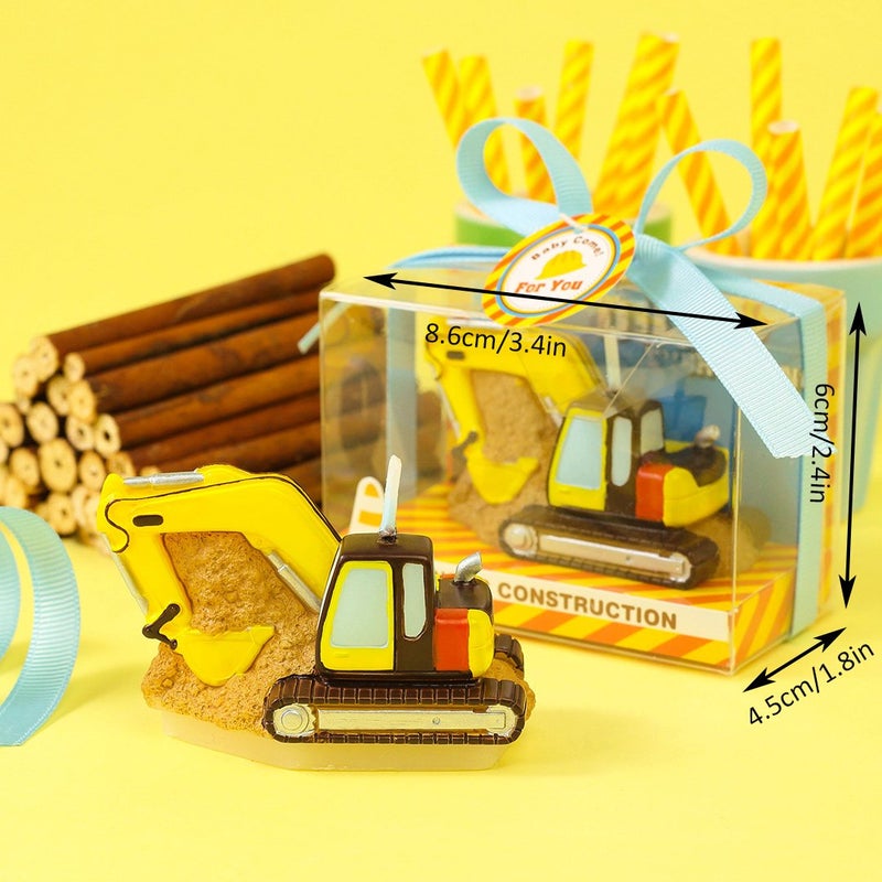 iLikePar Children's Party Birthday Gift Birthday Candle Excavator Candle for boy for Cake - Image 2